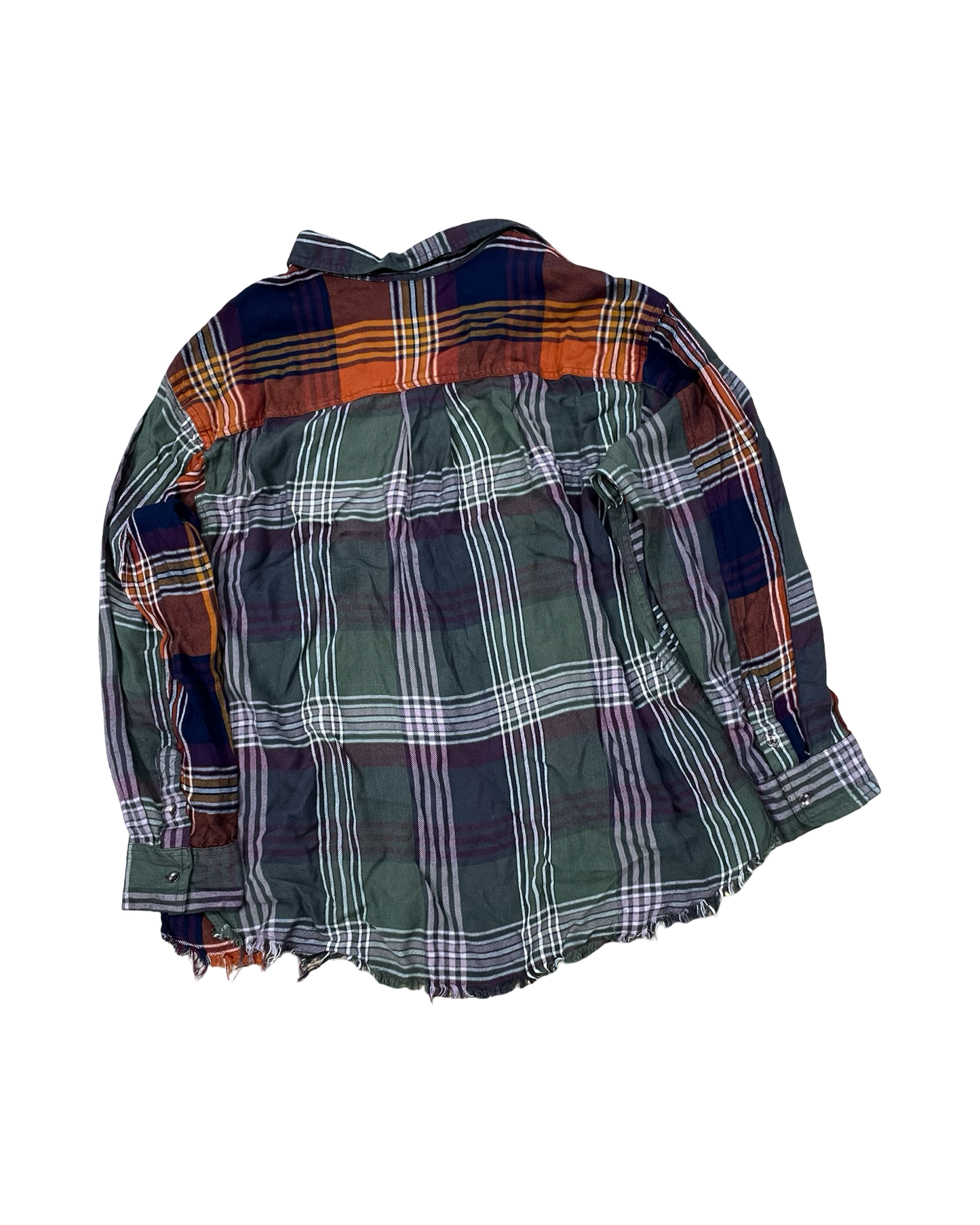Blouse Ls By Marrakech In Green & White, Size:M