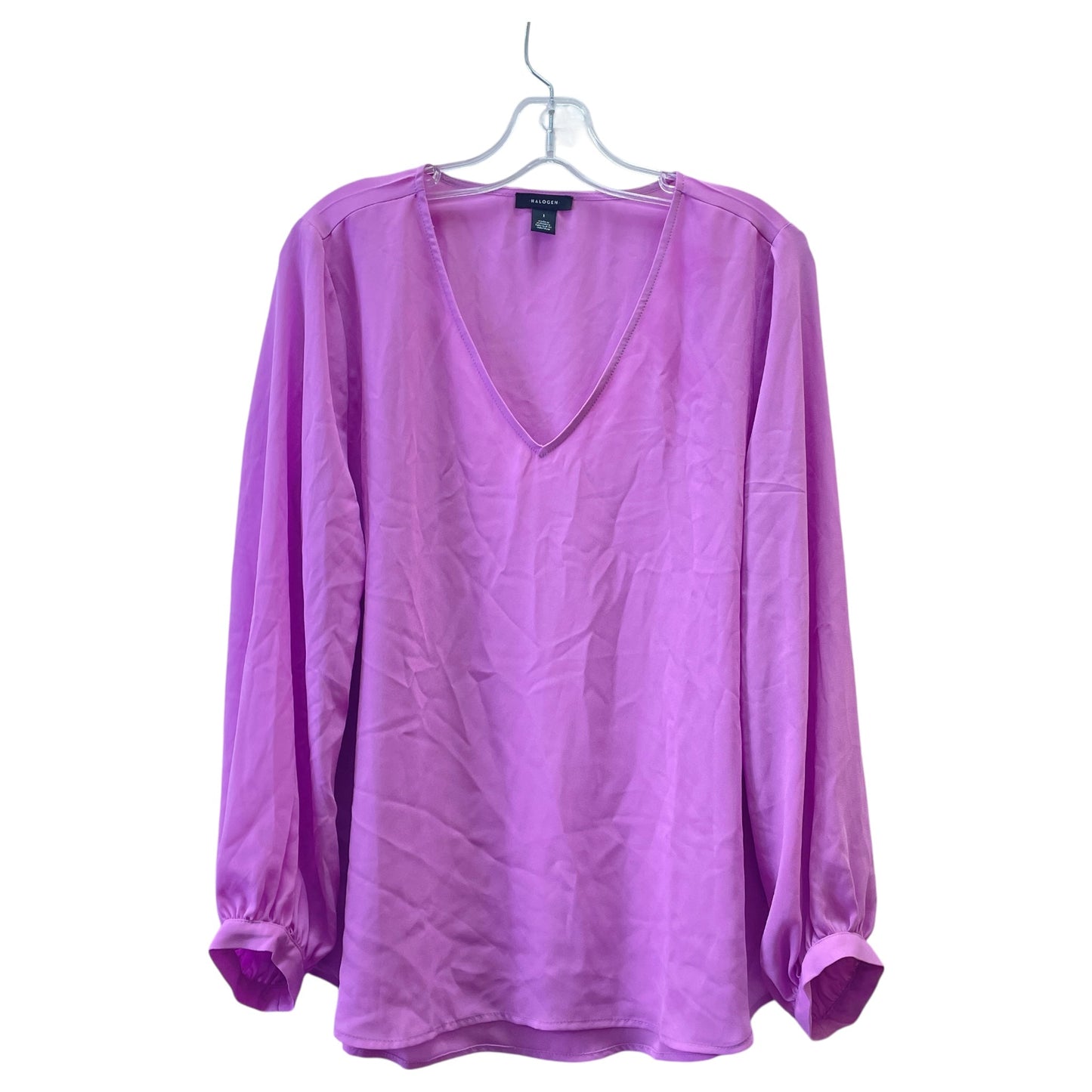 Top Ls By Halogen In Purple, Size:L
