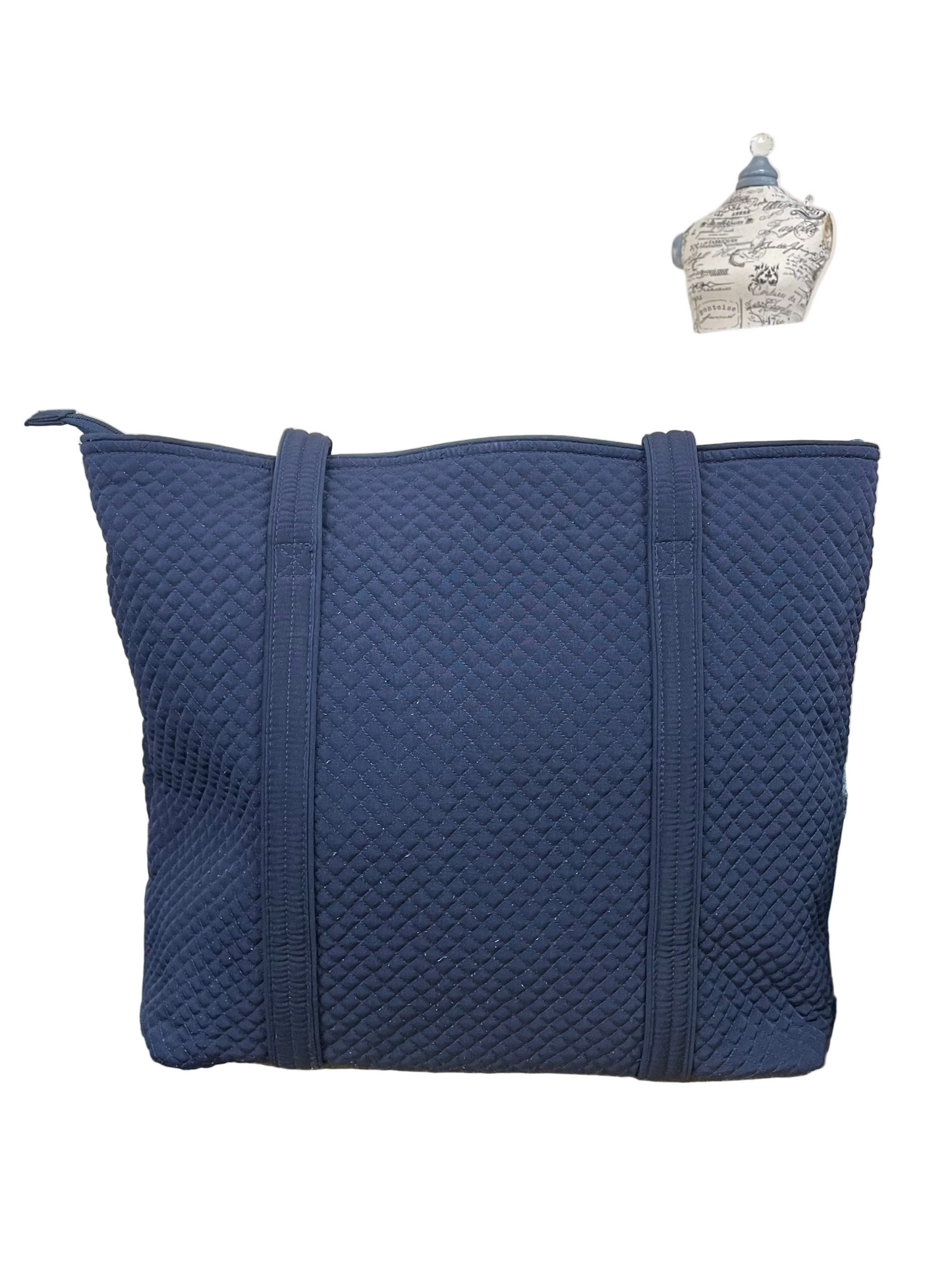Handbag By Vera Bradley In Blue, Size:Large