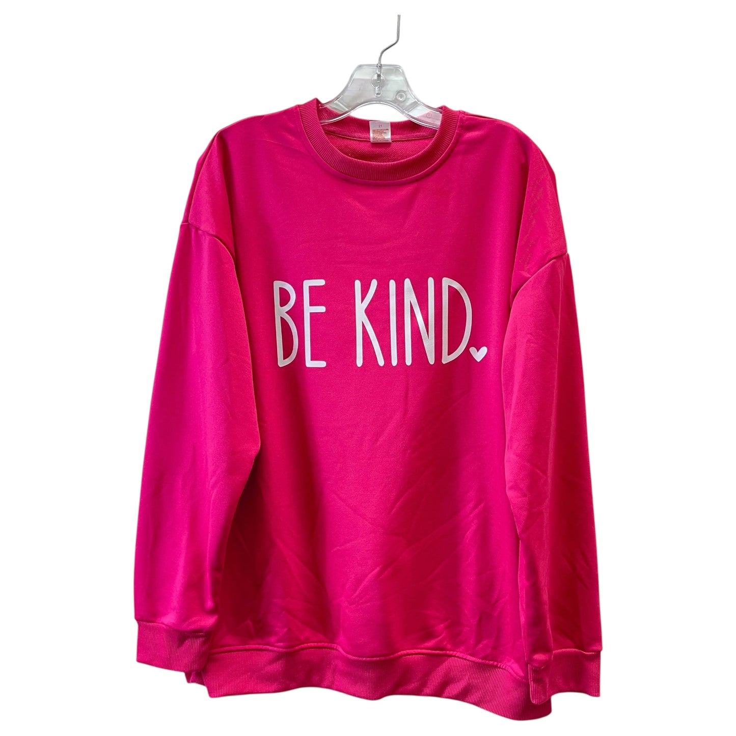 SWEATER by SHEIN In PINK, Size: 1X