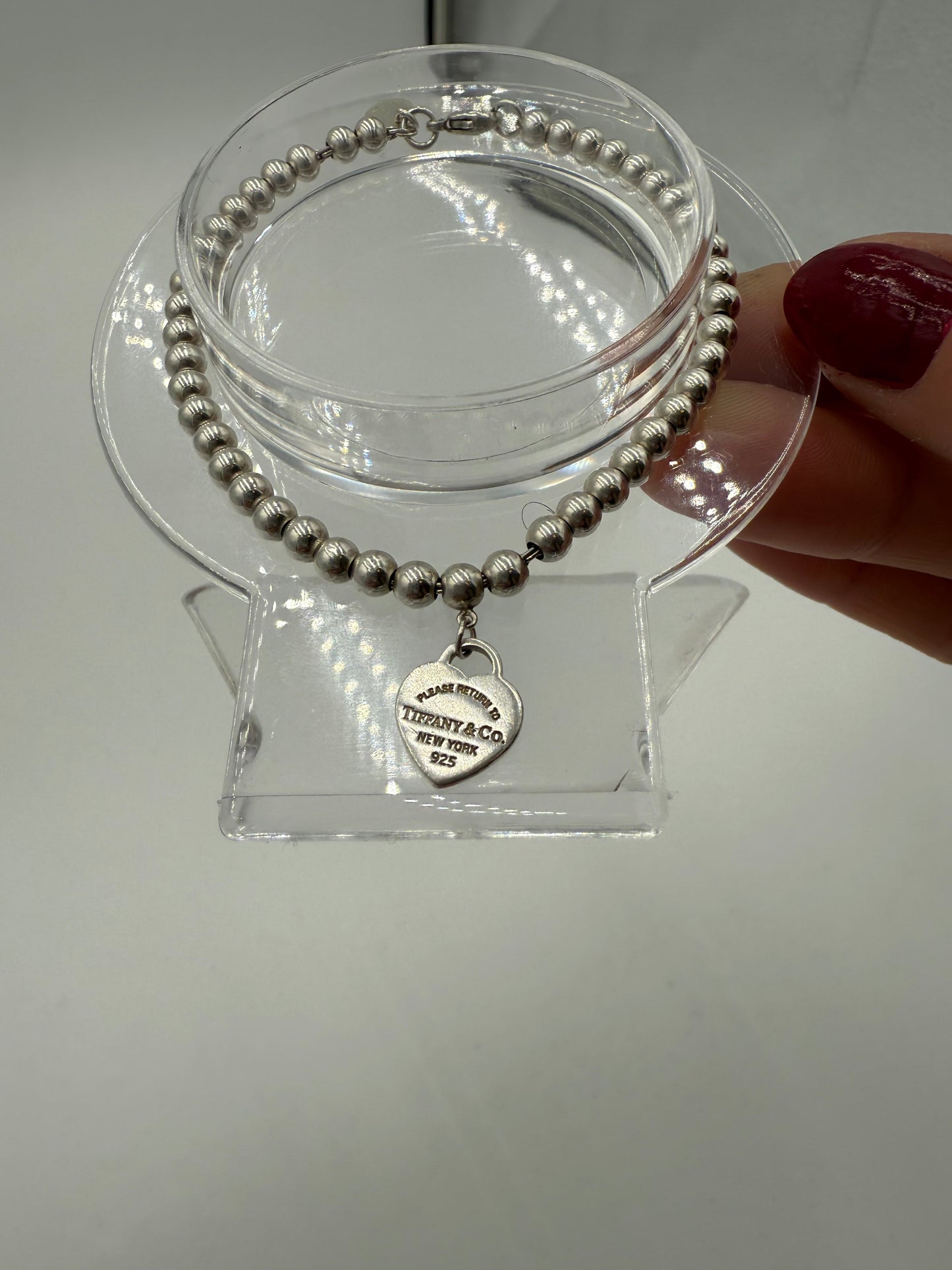 Bracelet Luxury Designer By Tiffany And Company In Silver