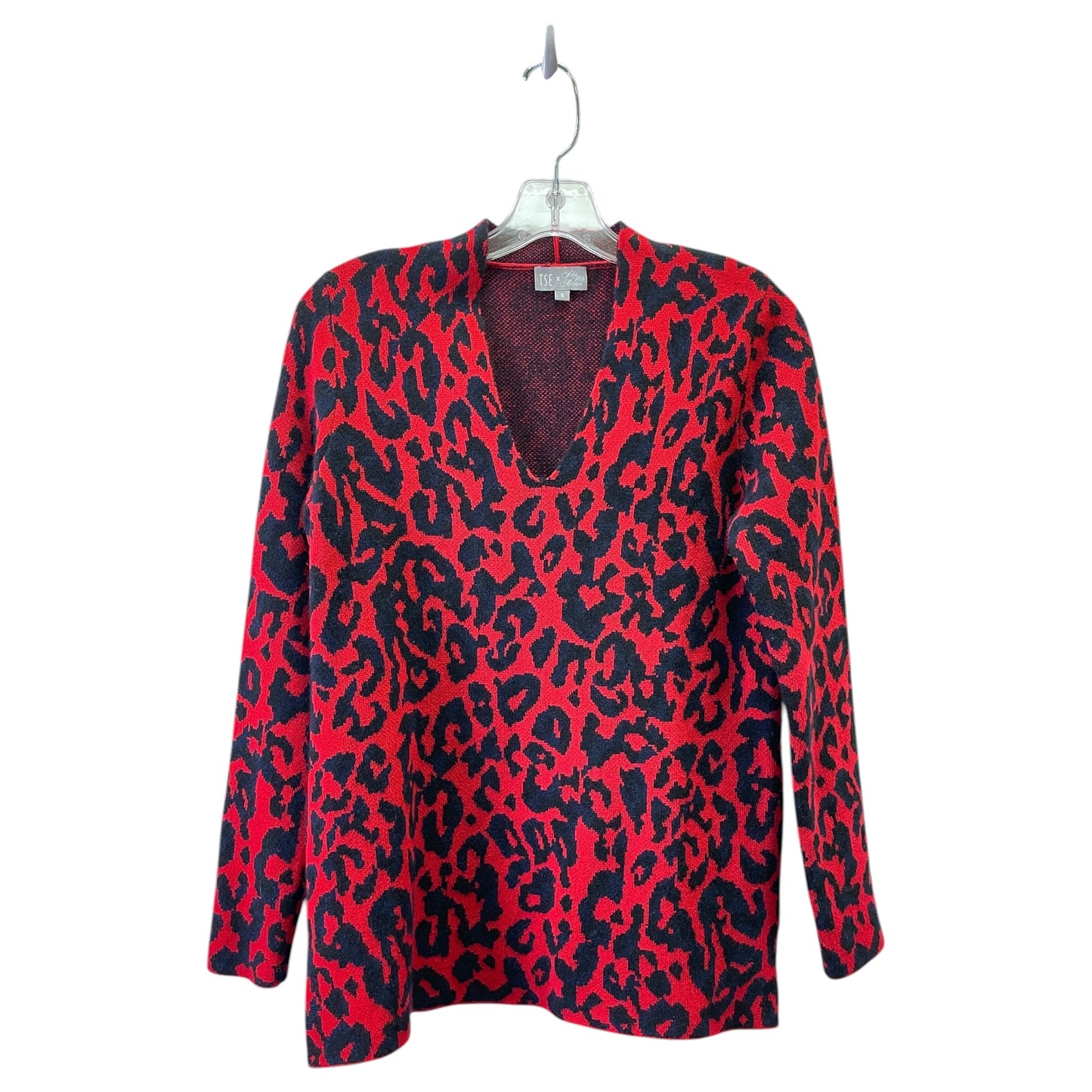 Sweater Cashmere By Saks Fifth Avenue In Red, Size:S