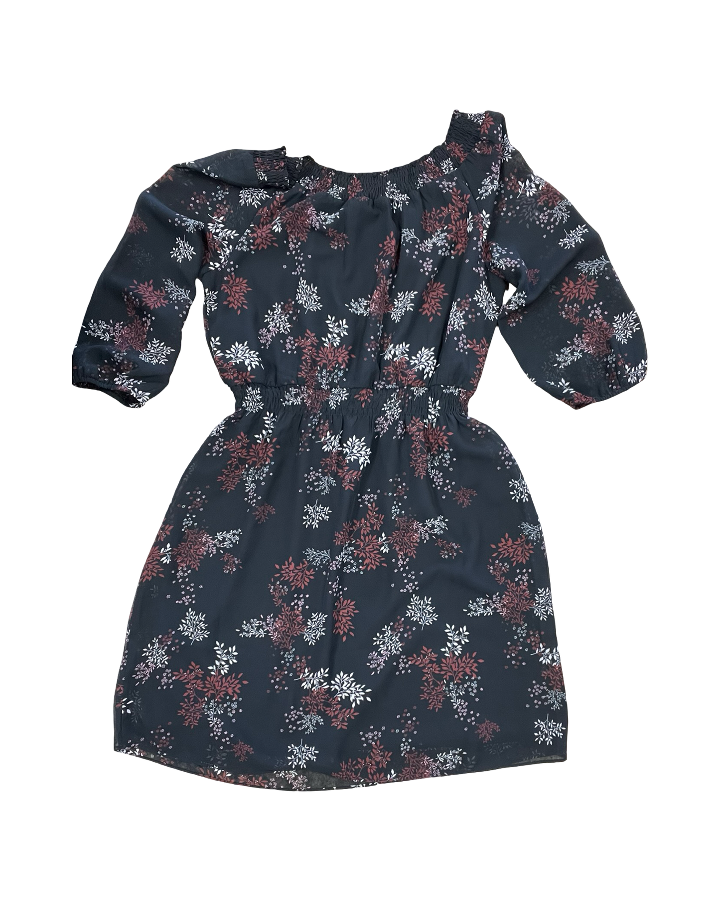 Dress Casual Midi By Maurices In Black, Size:S