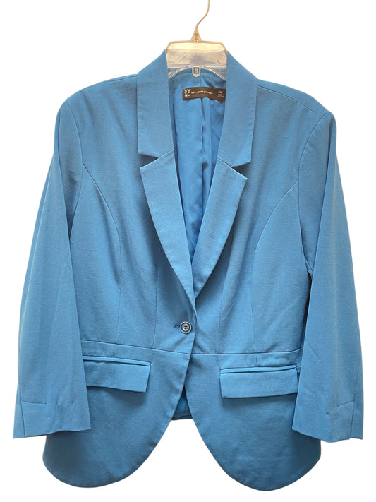 Blazer By New York And Co In Blue, Size:Xl