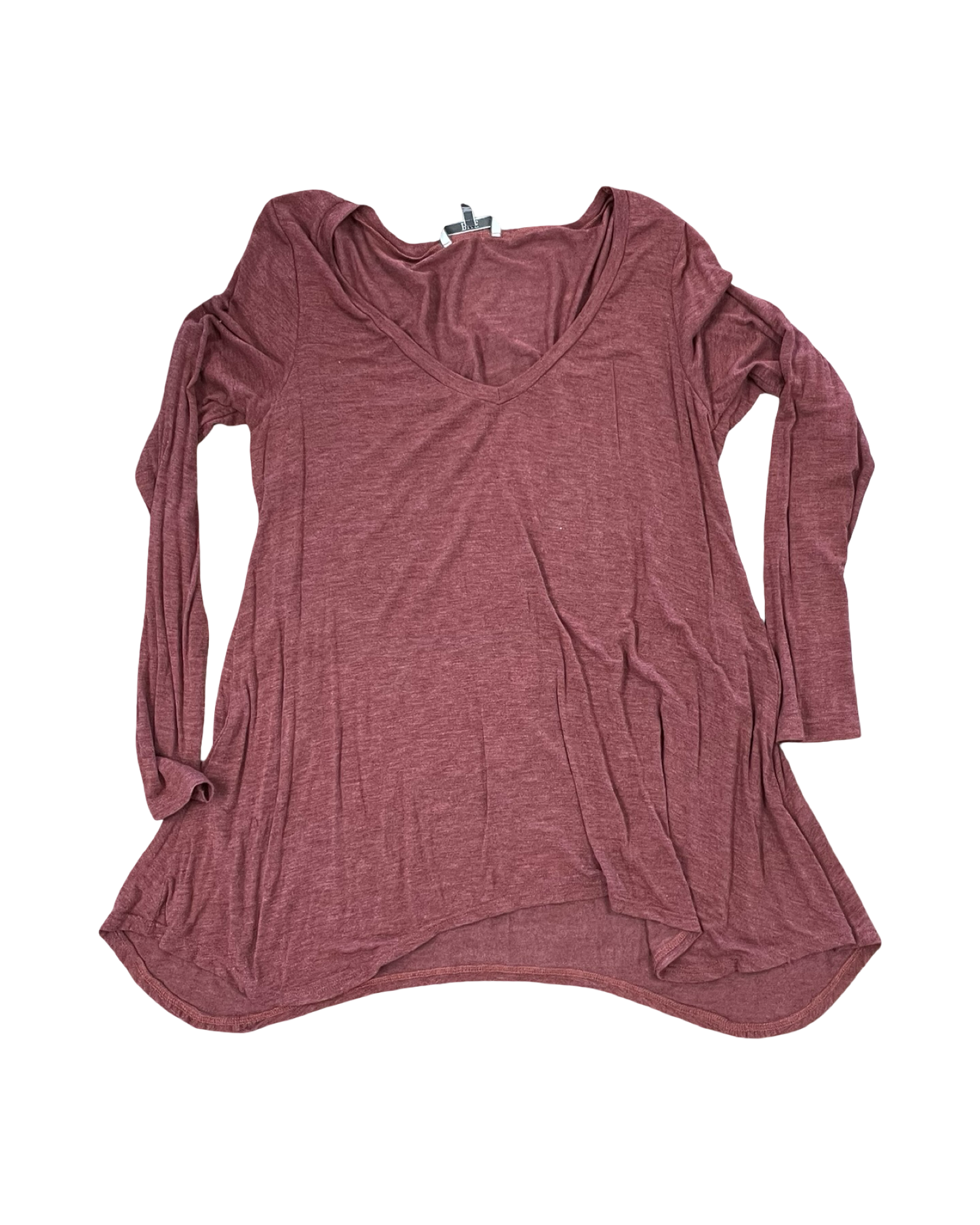 Top Ls Basic By Bke In Red, Size:S