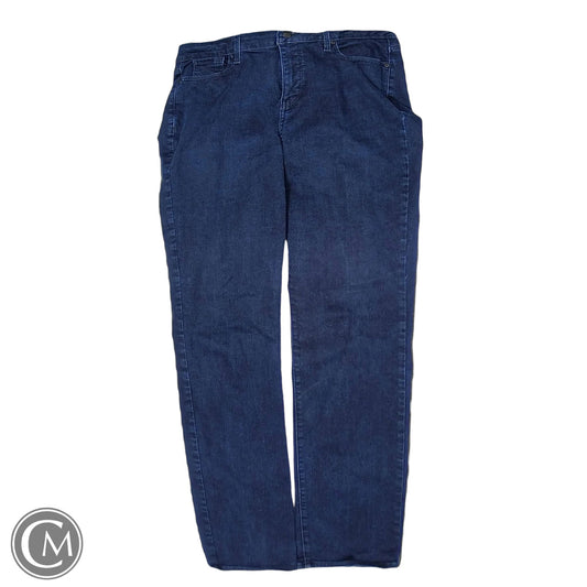 Jeans Straight By Not Your Daughters Jeans In Blue, Size: 12