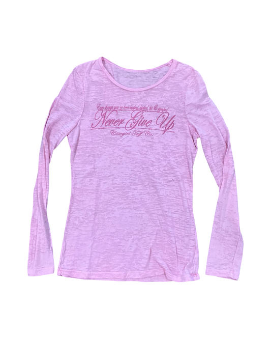 Top Ls Basic By Clothes Mentor In Pink, Size:L