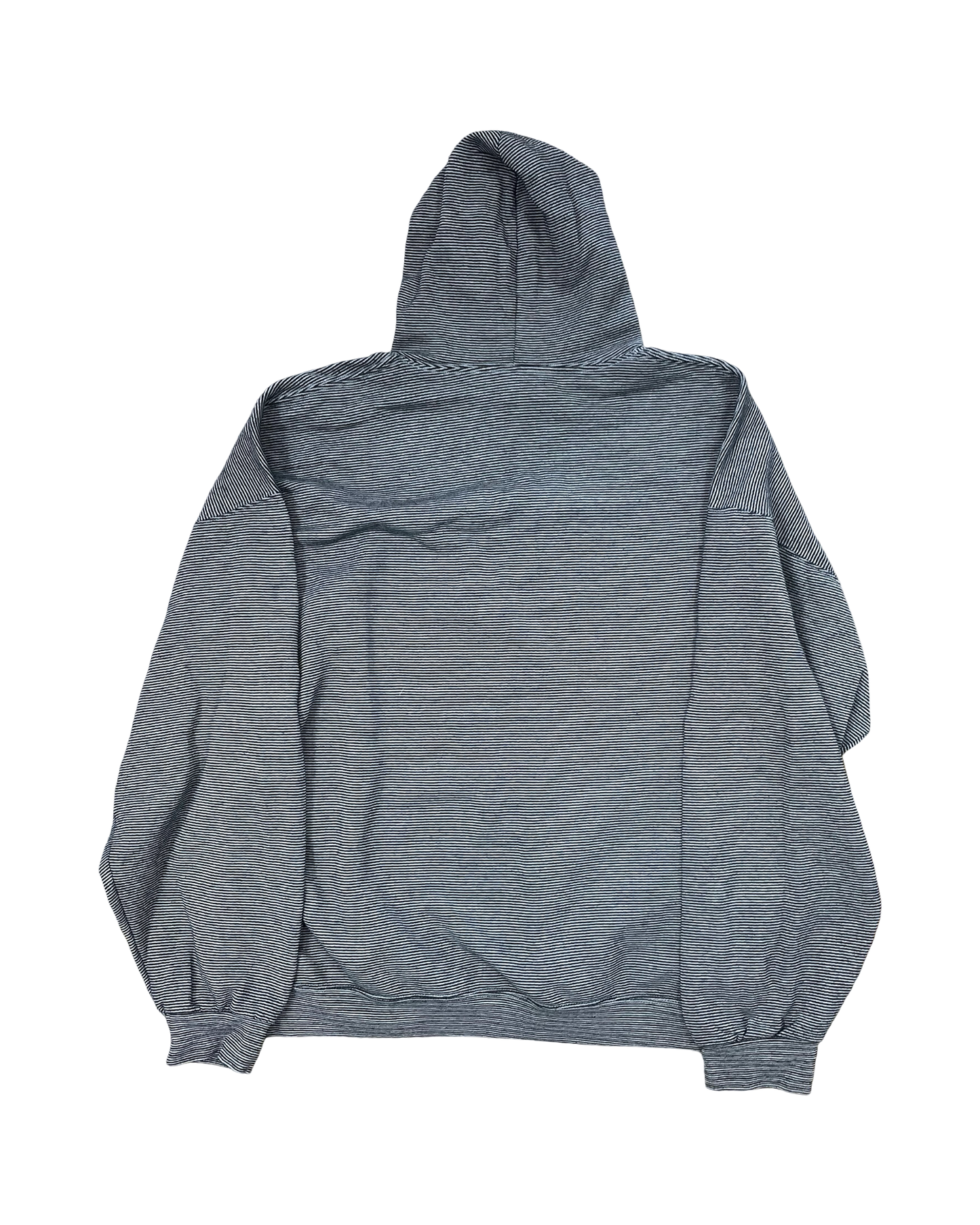 Sweatshirt Hoodie By Fruit Of The Loom In Black & Grey, Size:2X