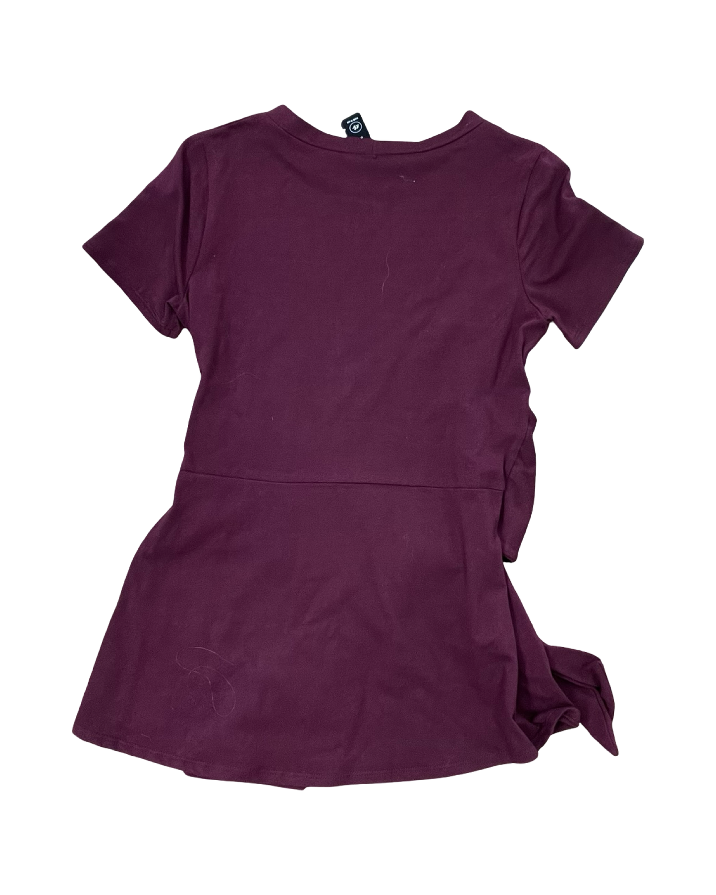Top Ss By Agnes & Dora In Maroon, Size:Xs