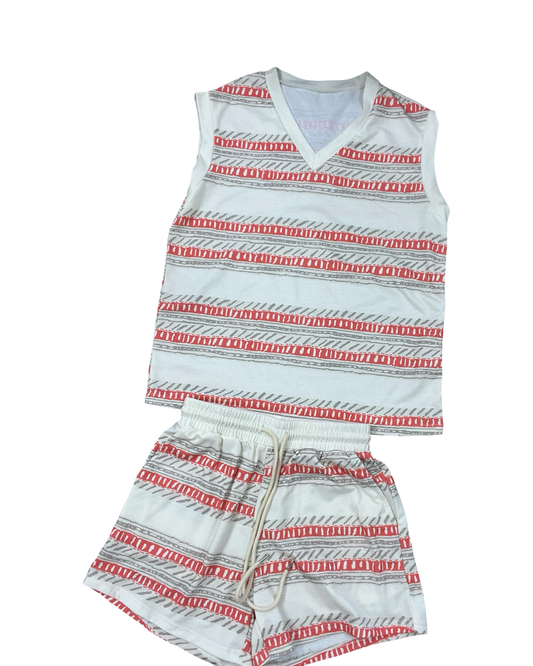 Lounge Set Shorts By Clothes Mentor In Cream, Size:S