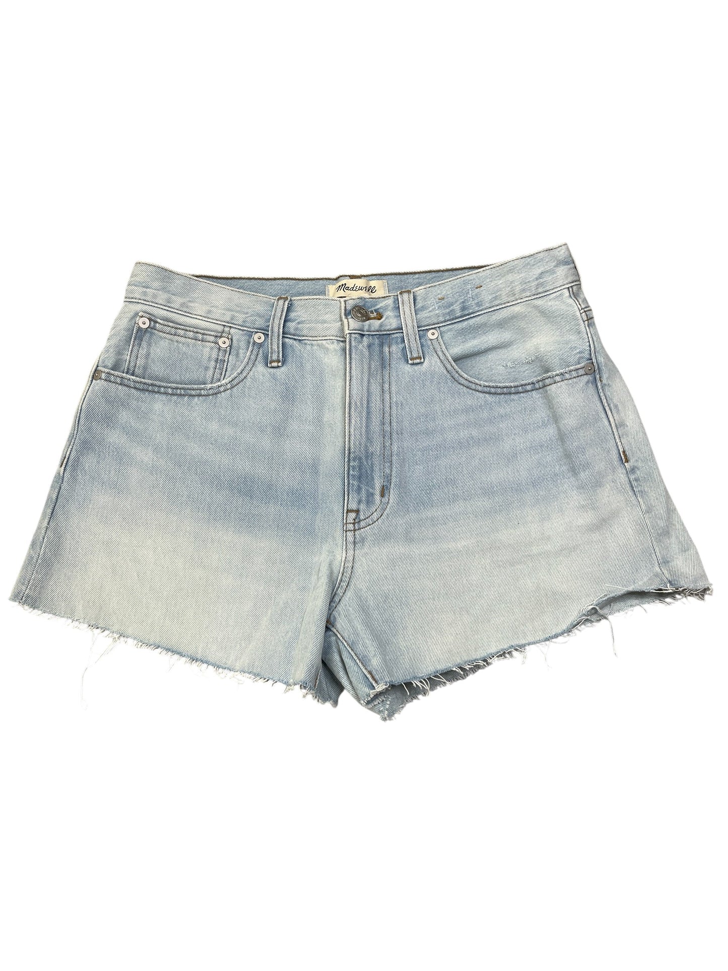 Shorts By Madewell In Blue Denim, Size:S
