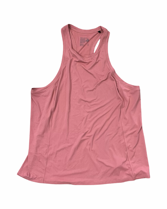 Athletic Tank Top By Mountain Hardwear In Coral, Size:L