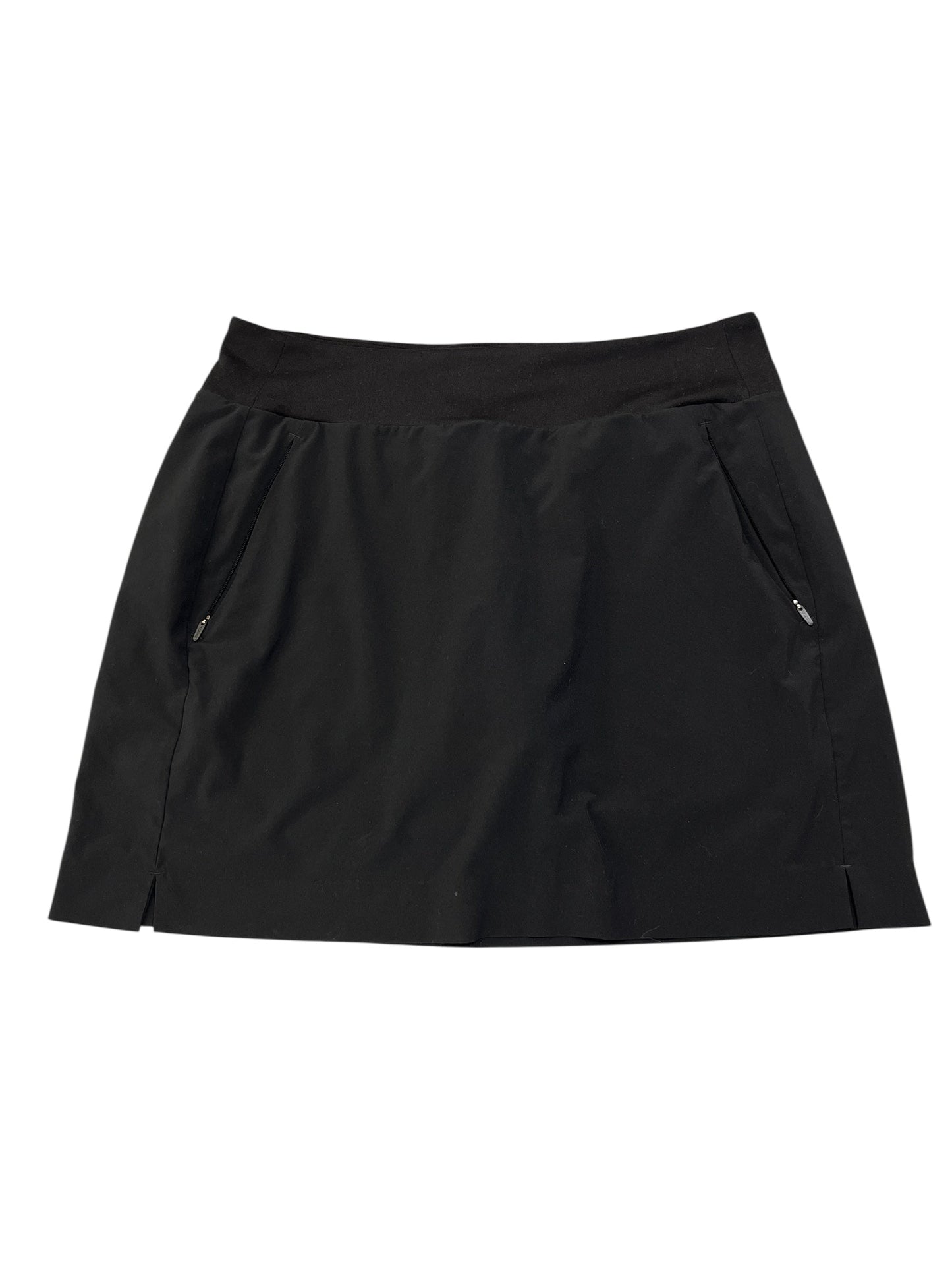 Athletic Skort By Athleta In Black, Size:M