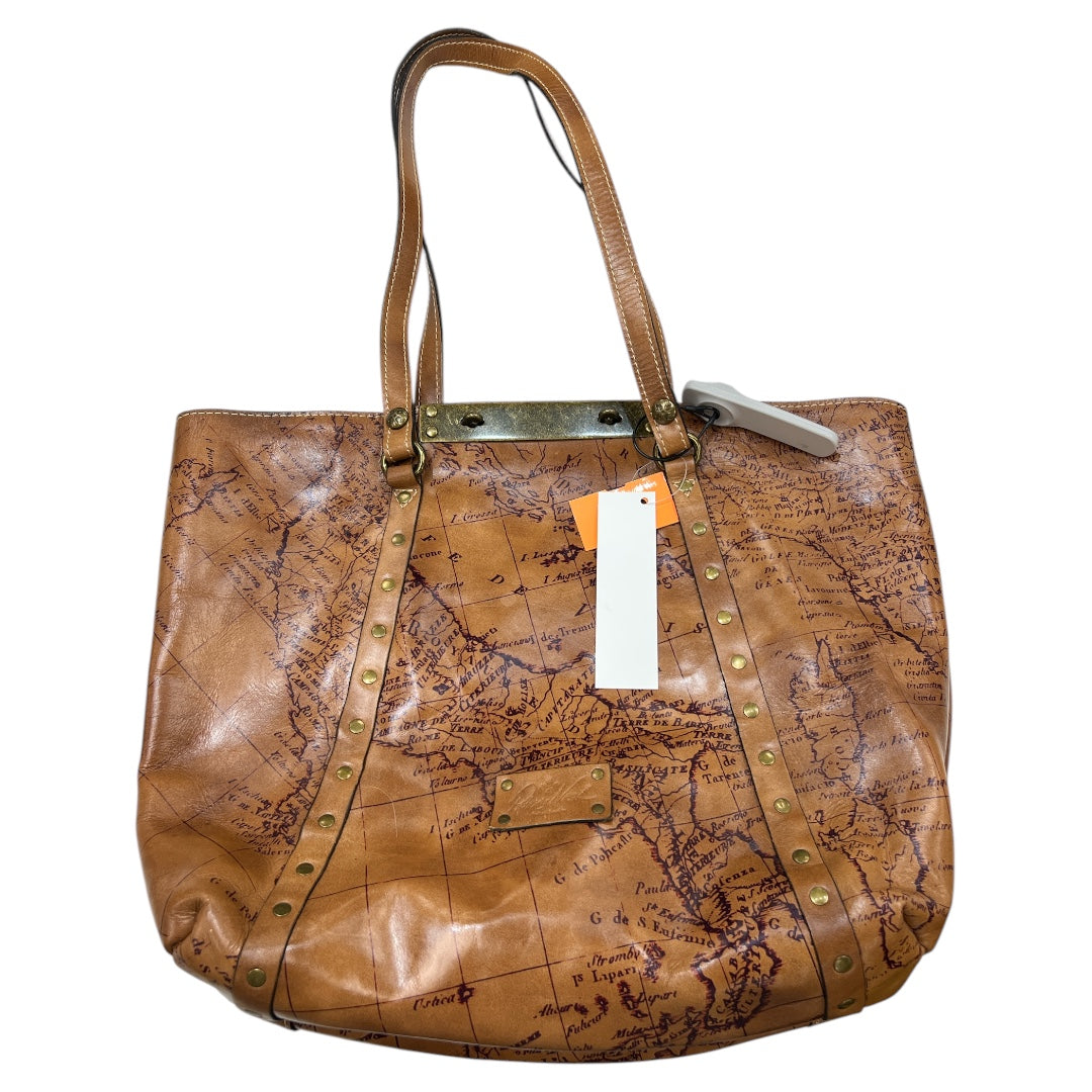 Handbag Designer By Patricia Nash In Brown, Size:Large