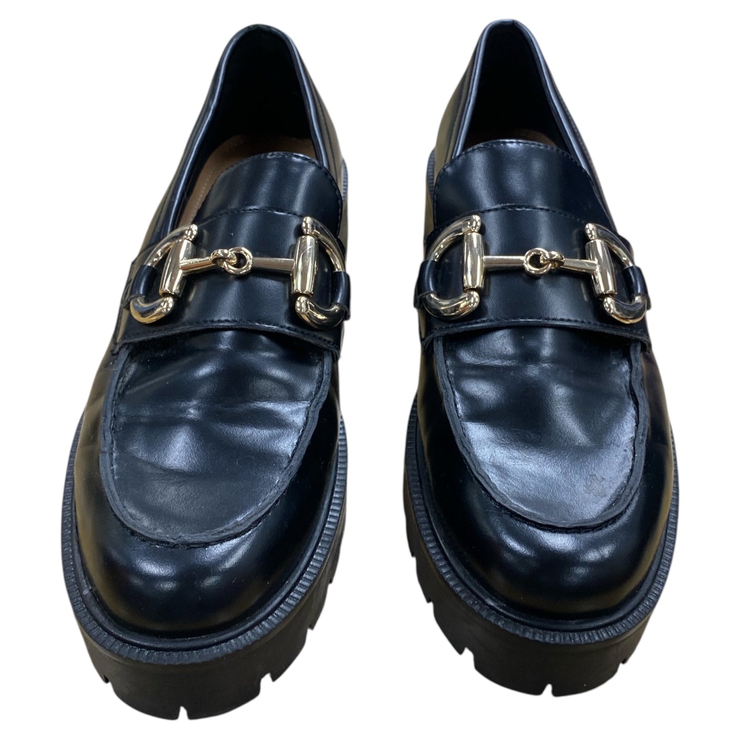 Shoes Flats By H&M In Black, Size:8