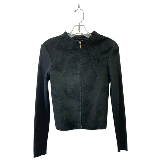 Jacket Leather By FROST In Black, Size:M