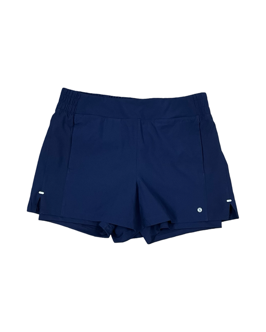 Athletic Shorts By Layer 8 In Blue, Size:M
