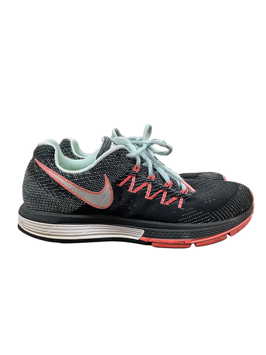 Shoes Athletic By Nike In Black & Orange, Size:9