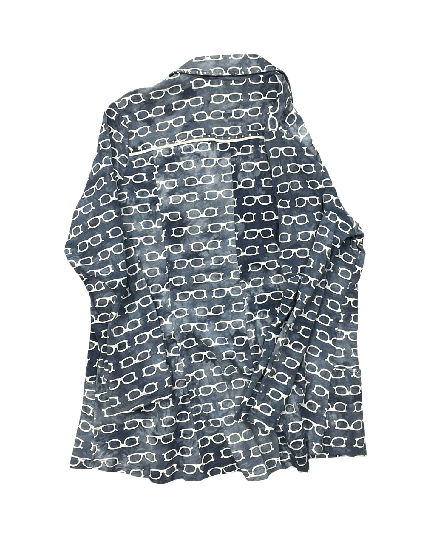 Jacket Other By Clothes Mentor In Blue & White, Size:Xl