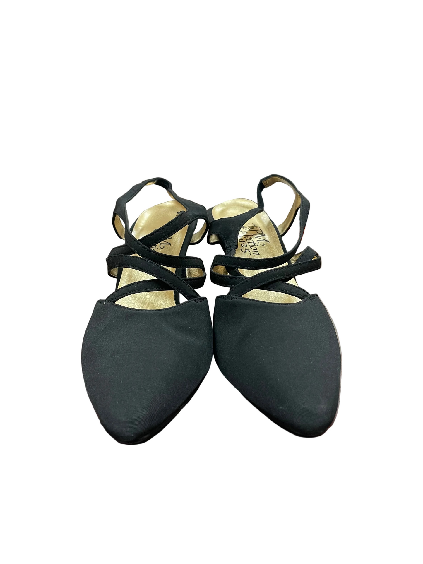 Shoes Heels Kitten By The PM Collection In Black, Size:8
