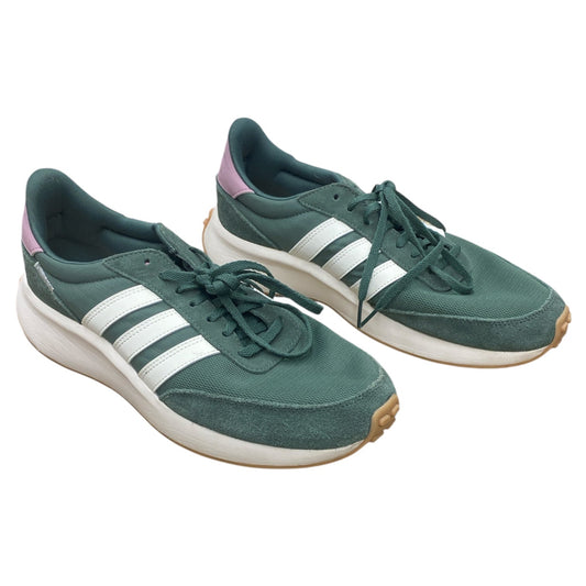 Shoes Sneakers By Adidas In Green, Size:11