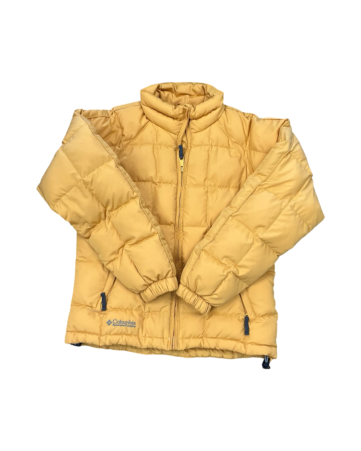 Coat Puffer & Quilted By Columbia In Yellow, Size:M
