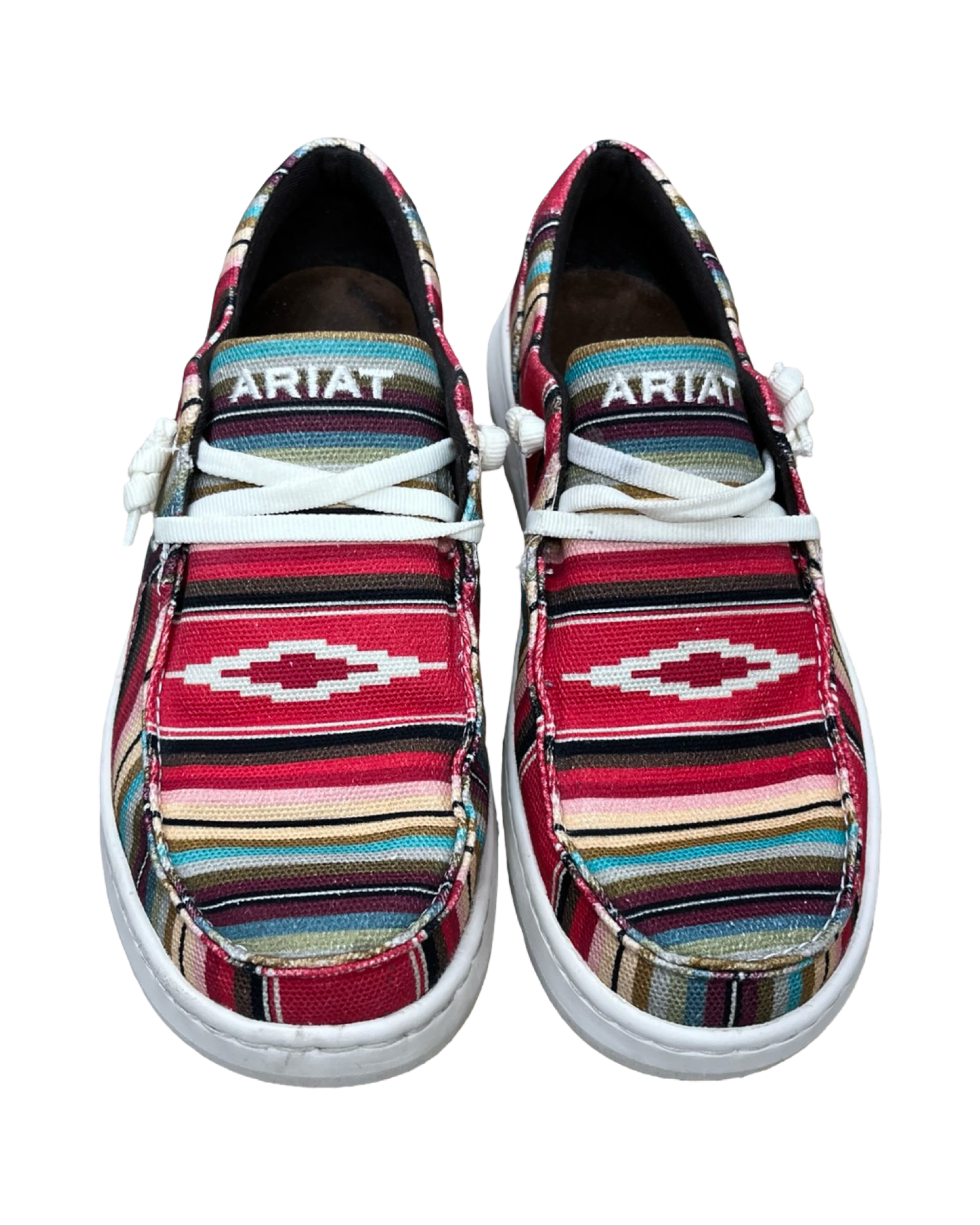 Shoes Sneakers By Ariat In Red & White, Size:7