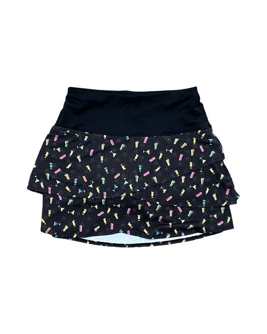 Skort By Lucky In Love In Black, Size:Xs