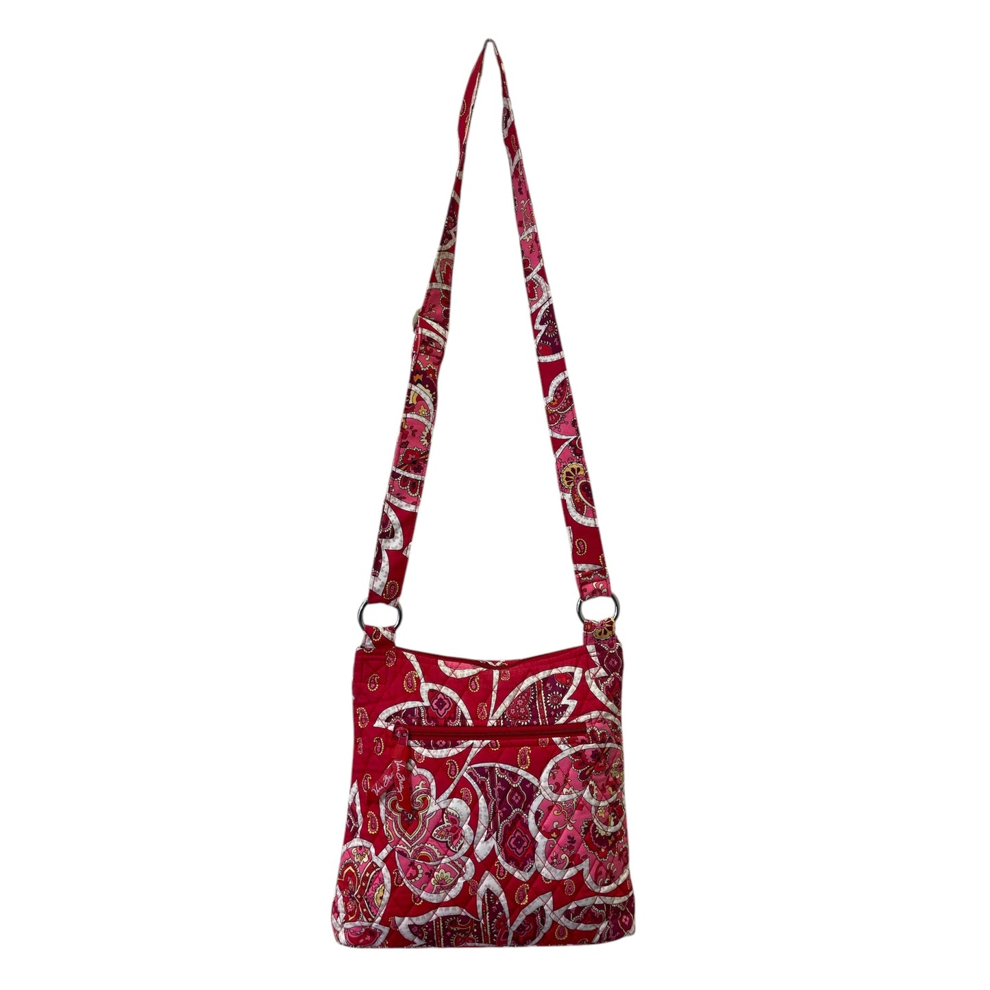 Handbag By Vera Bradley In Pink & Red, Size:Medium