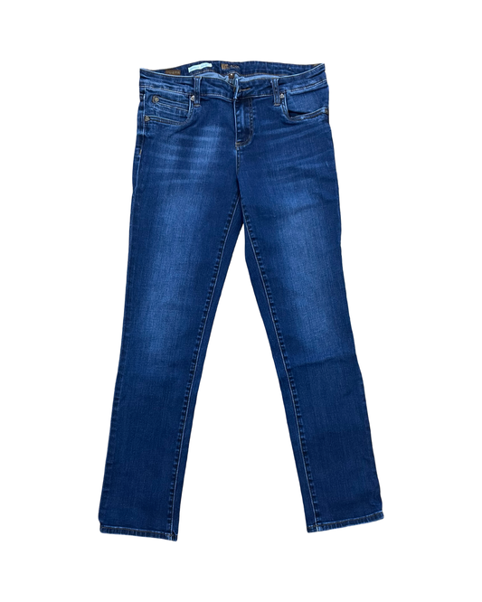 Jeans Boyfriend By Kut In Blue Denim, Size:4