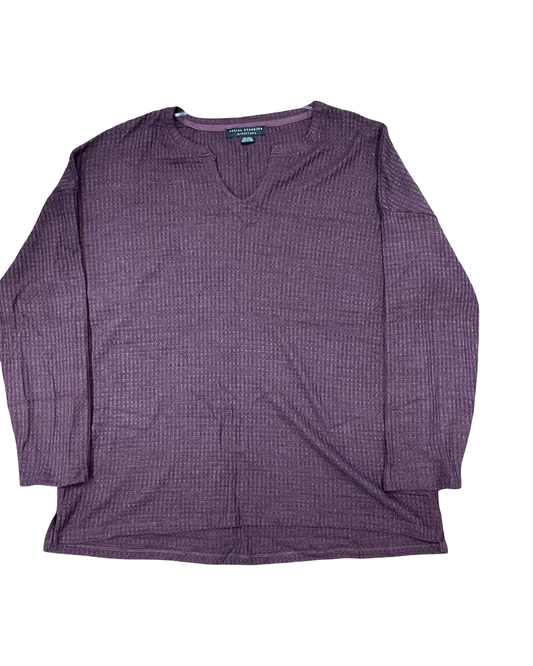 Top Ls By Social Standard By Sanctuary In Maroon, Size:1X