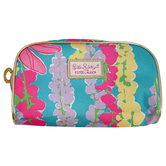 Makeup Bag Designer By Lilly Pulitzer In Floral Print, Size:Small