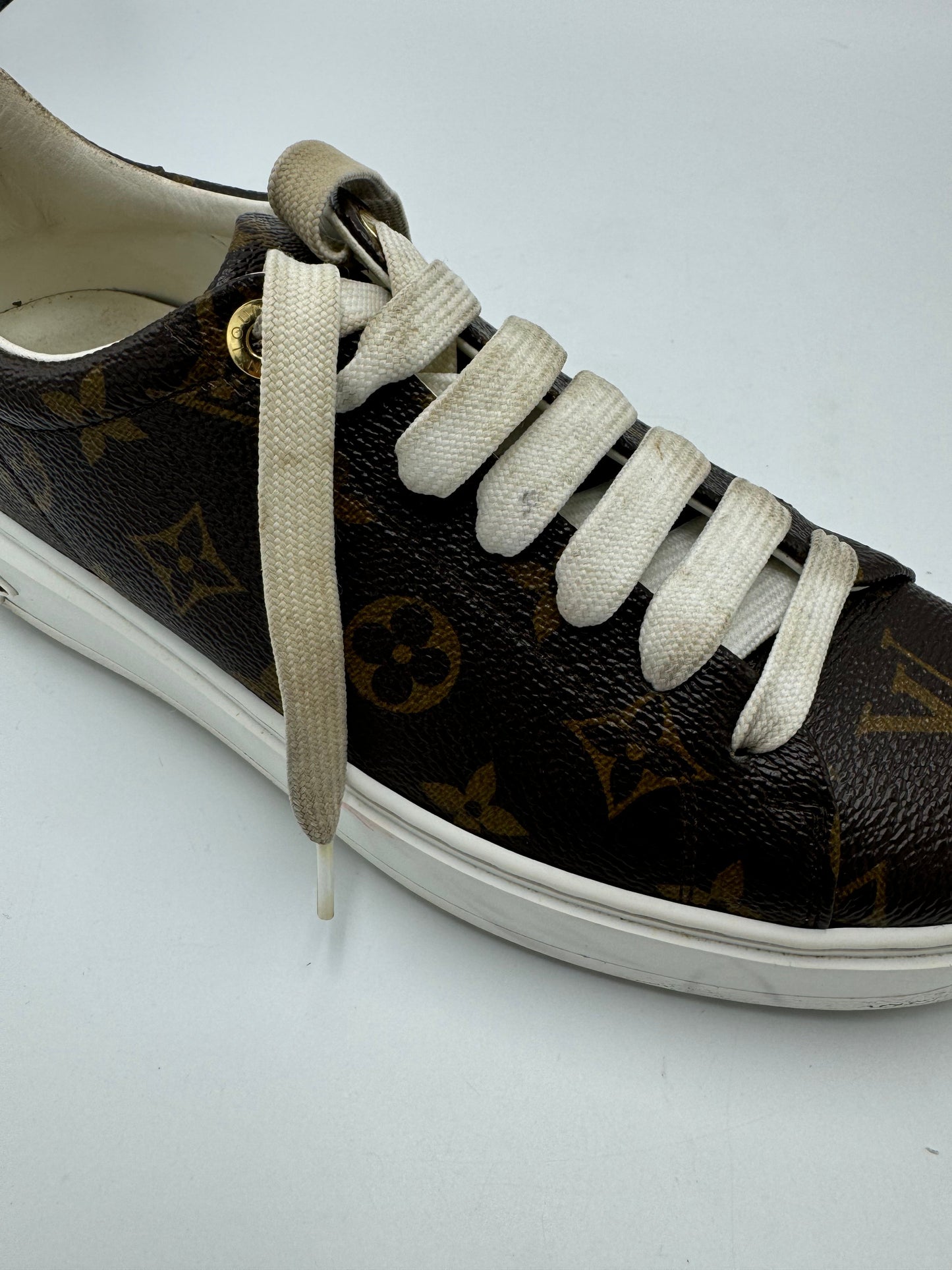 Louis Vuitton Monogram Shoes Luxury Designer, Size: 8 (38)