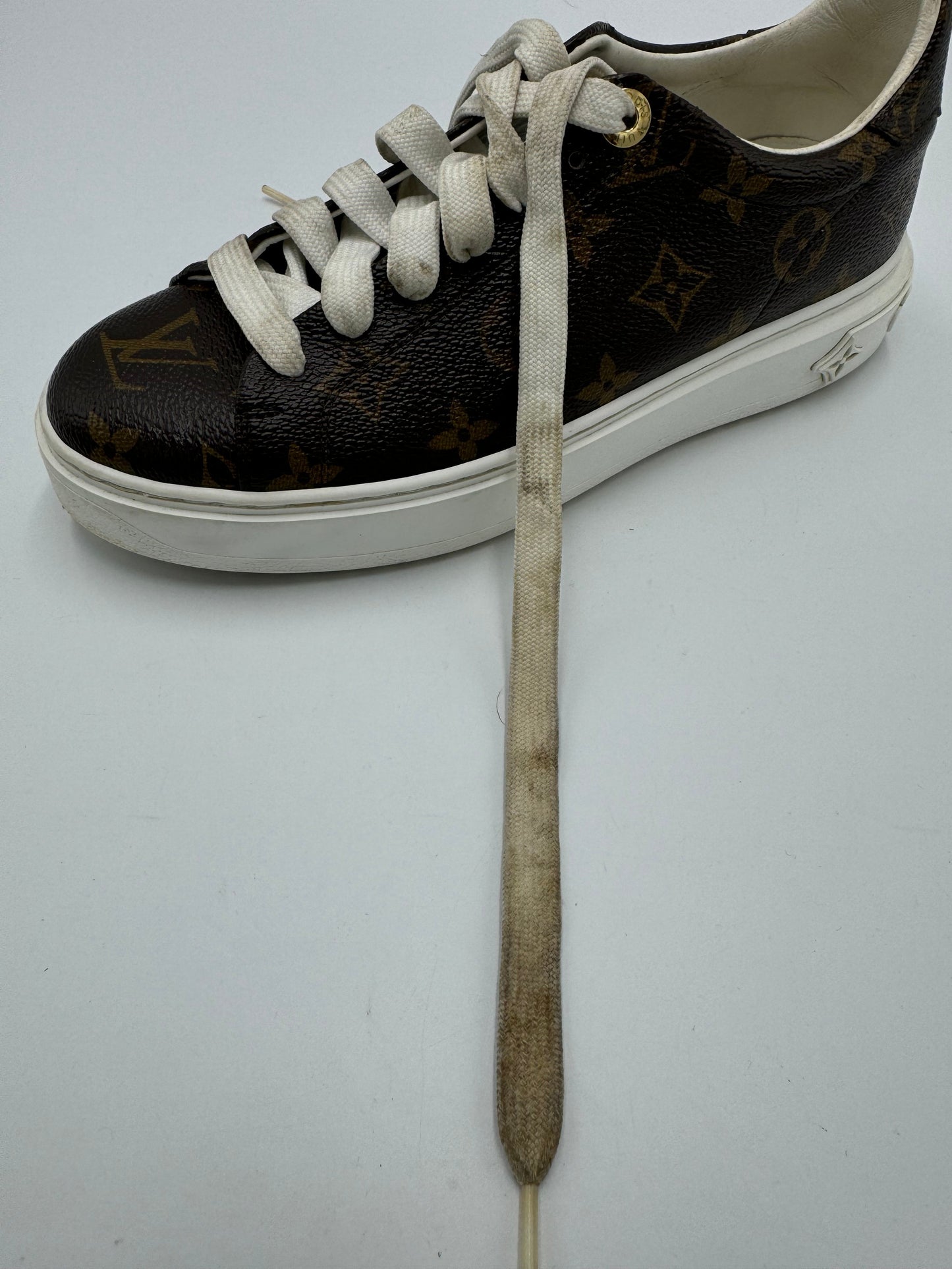 Louis Vuitton Monogram Shoes Luxury Designer, Size: 8 (38)