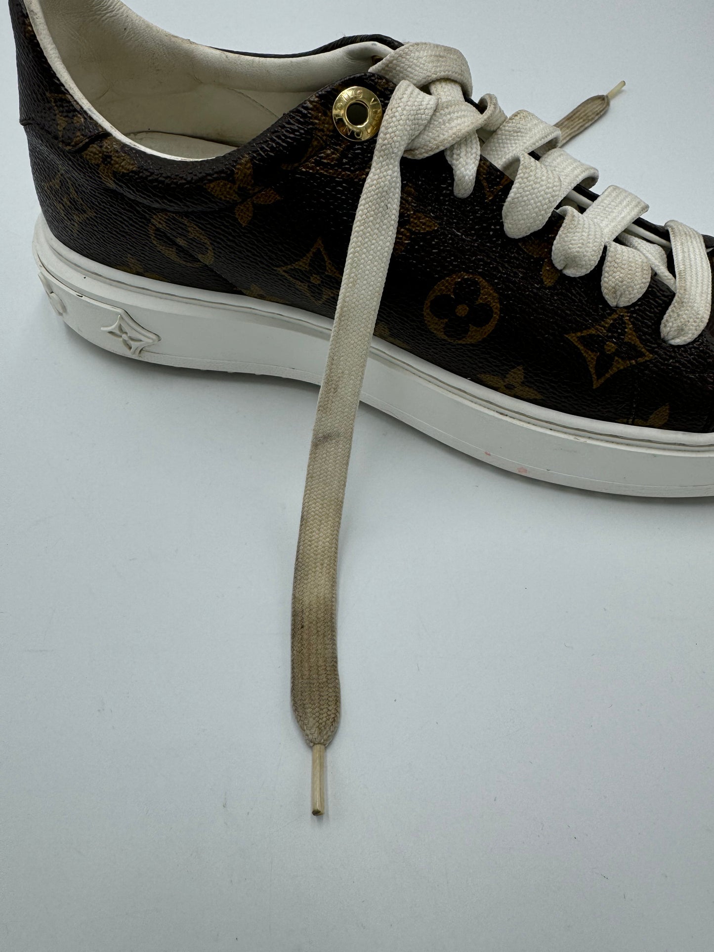 Louis Vuitton Monogram Shoes Luxury Designer, Size: 8 (38)