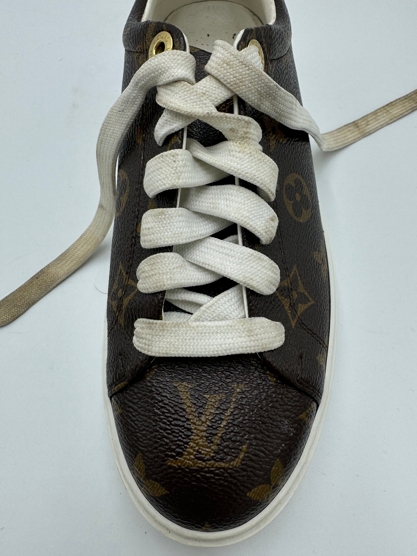 Louis Vuitton Monogram Shoes Luxury Designer, Size: 8 (38)