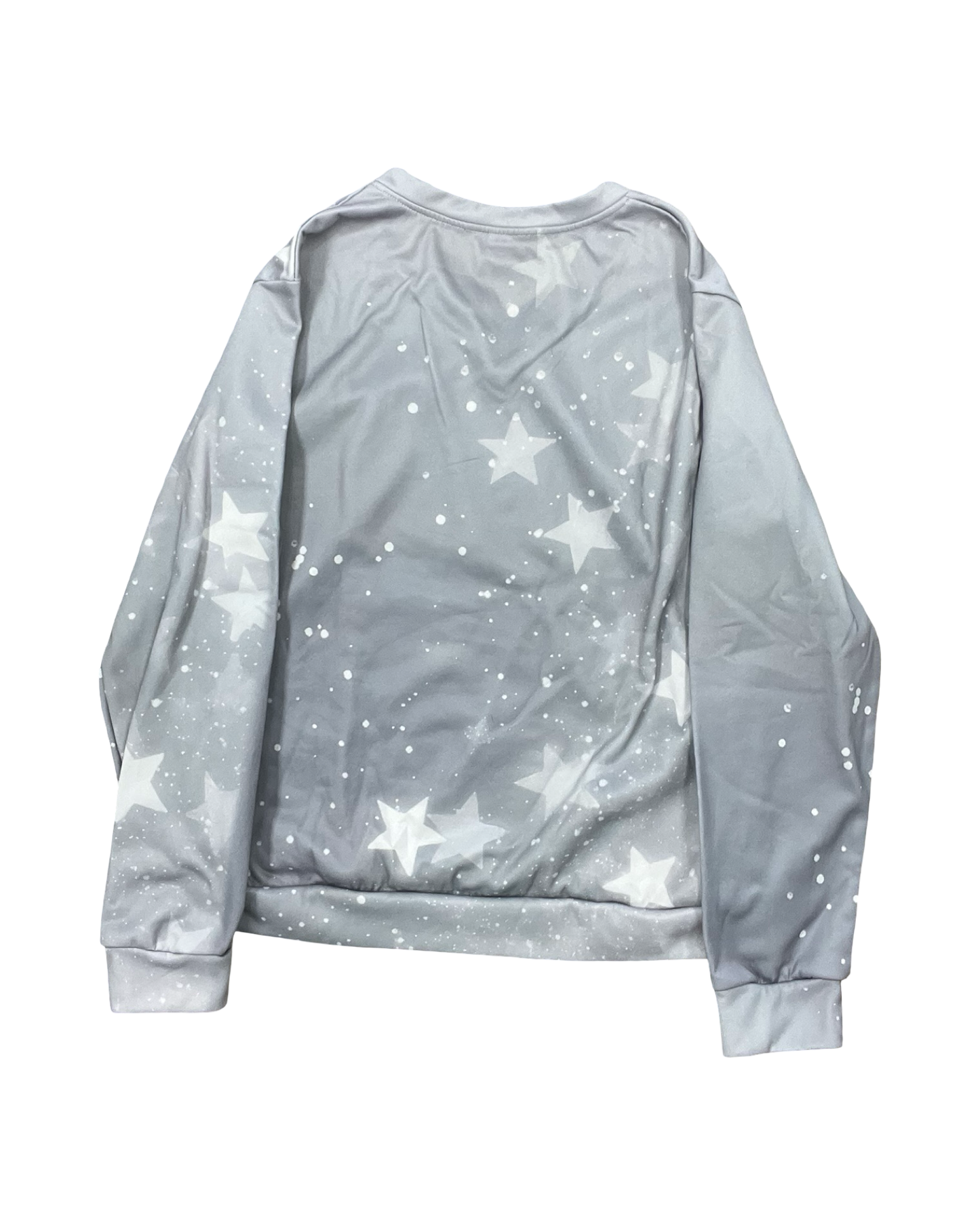 Top Ls By Clothes Mentor In Grey & White, Size:2X