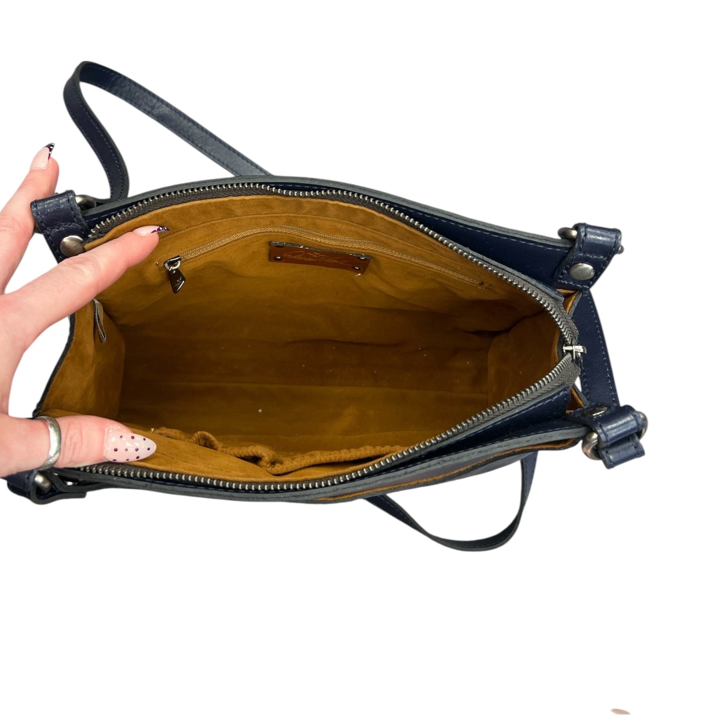 Handbag Designer By Patricia Nash In Blue, Size:Medium