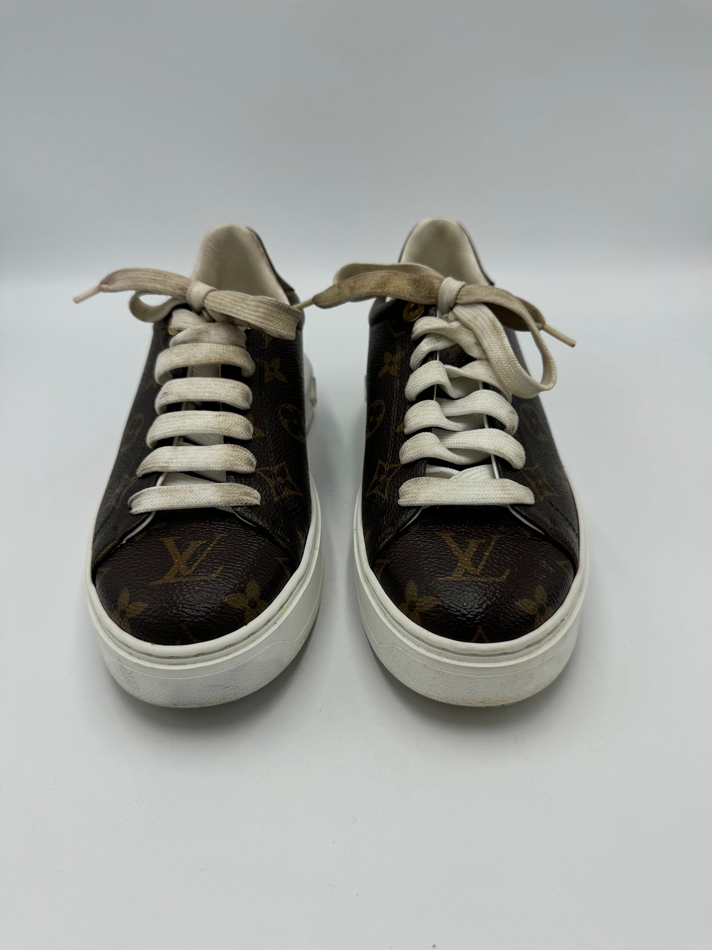 Louis Vuitton Monogram Shoes Luxury Designer, Size: 8 (38)