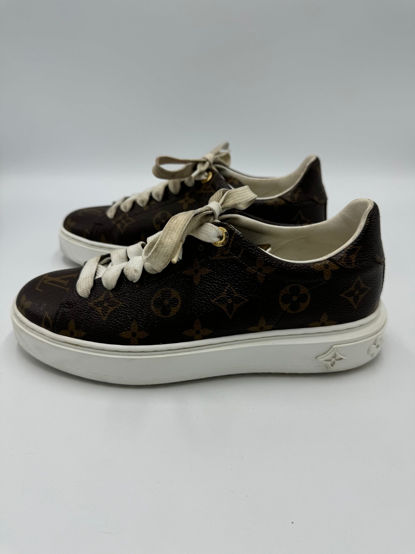 Louis Vuitton Monogram Shoes Luxury Designer, Size: 8 (38)