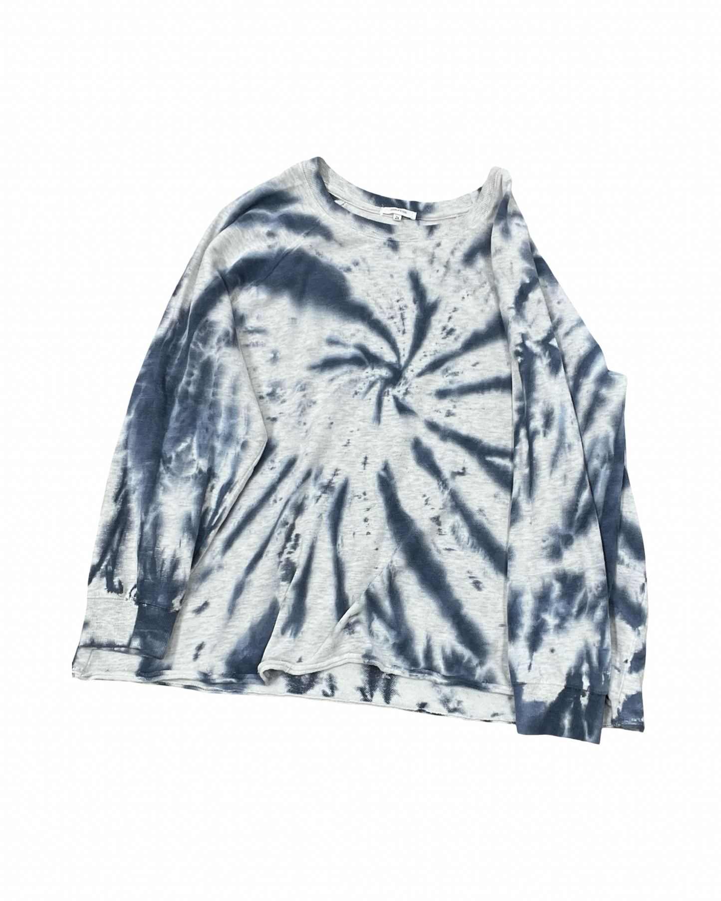 Sweatshirt Crewneck By Maurices In Blue & White, Size:2X