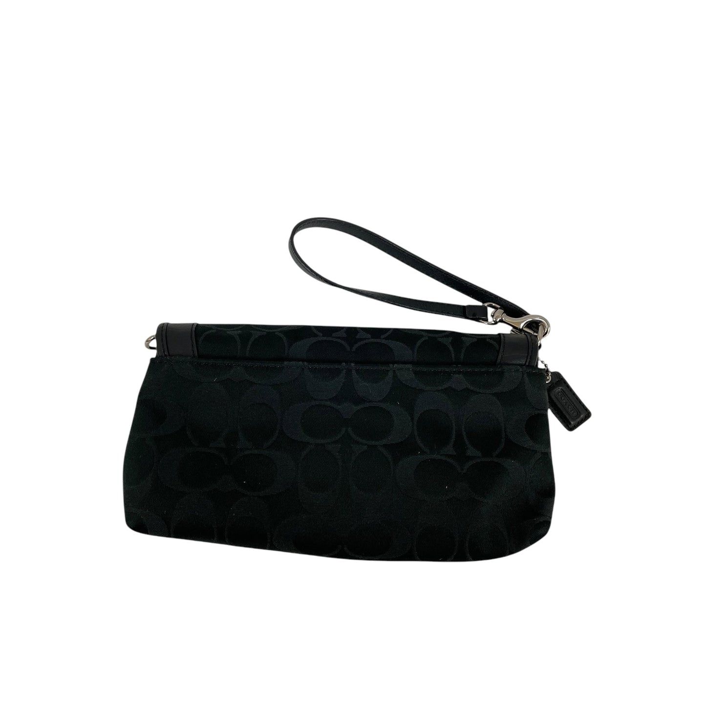 Wristlet Designer By Coach In Black, Size:Small