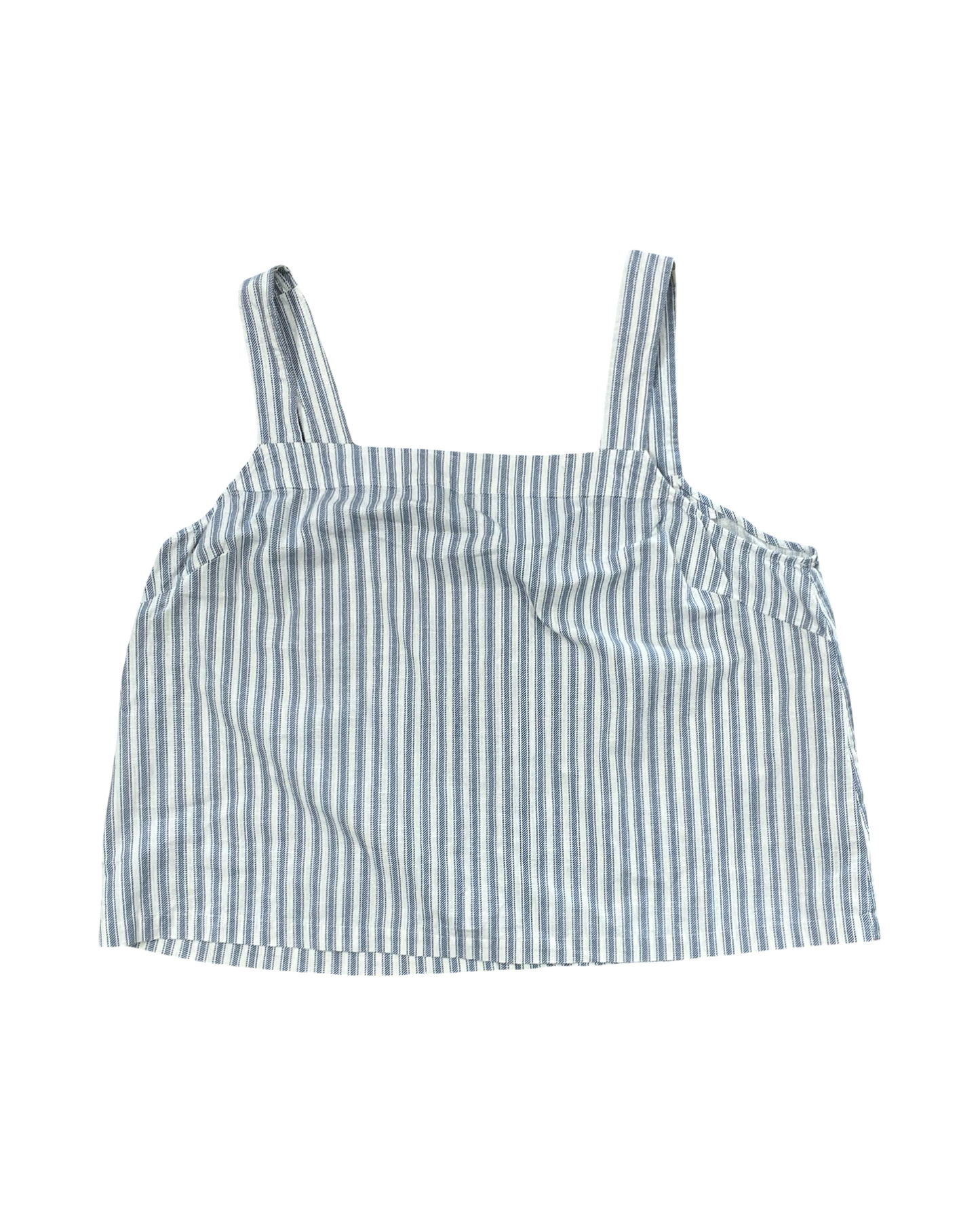 Top Sleeveless By Torrid In Blue & White, Size:3X