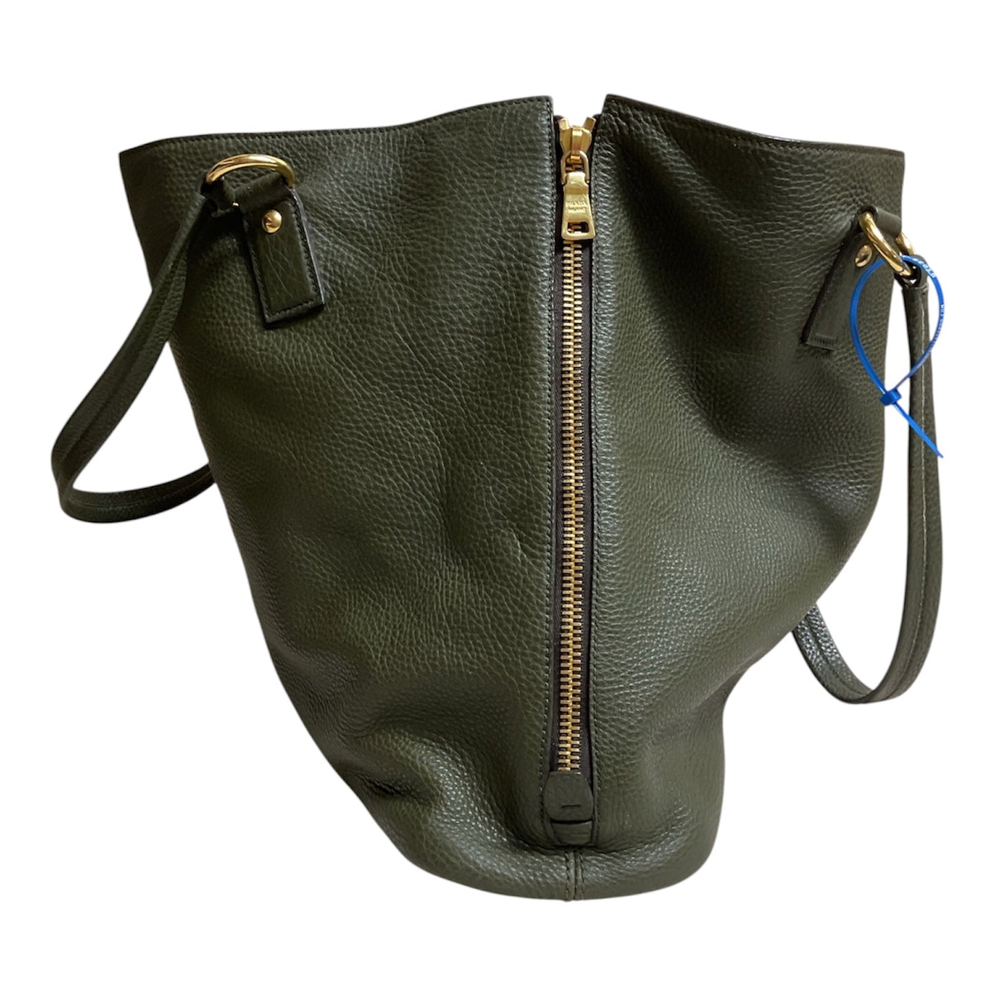 Handbag Luxury Designer By Prada In Green, Size:Large