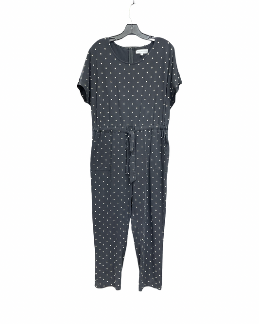 Jumpsuit By Clothes Mentor In Black & Cream, Size:Xl