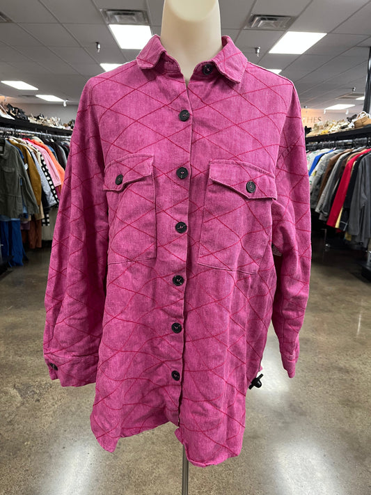 Top Ls By Davi & Dani In Pink, Size:S