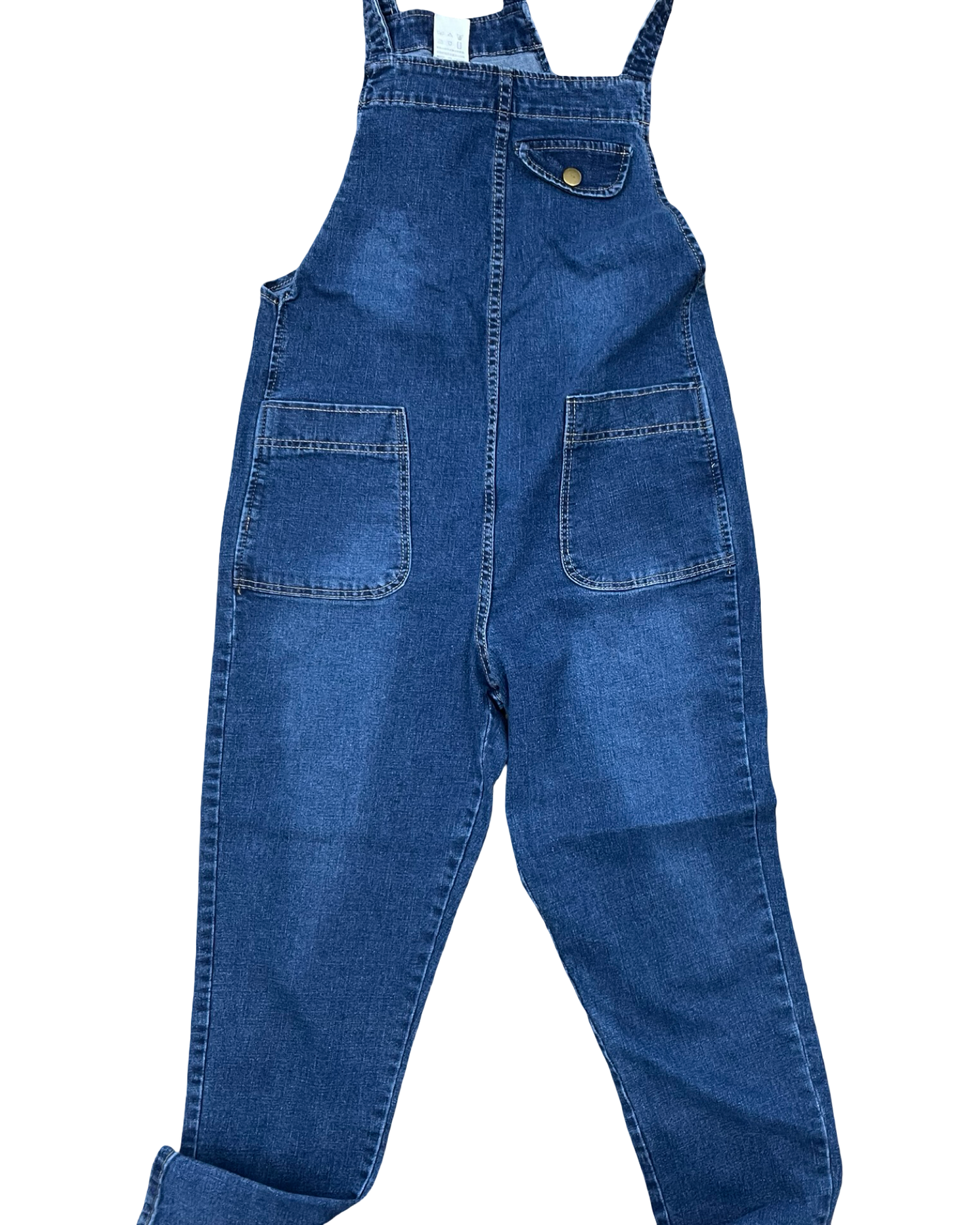 Overalls By Clothes Mentor In Blue Denim, Size:S