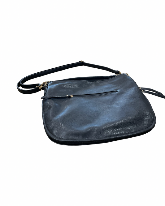 Handbag Leather By Montana West In Black, Size:Large