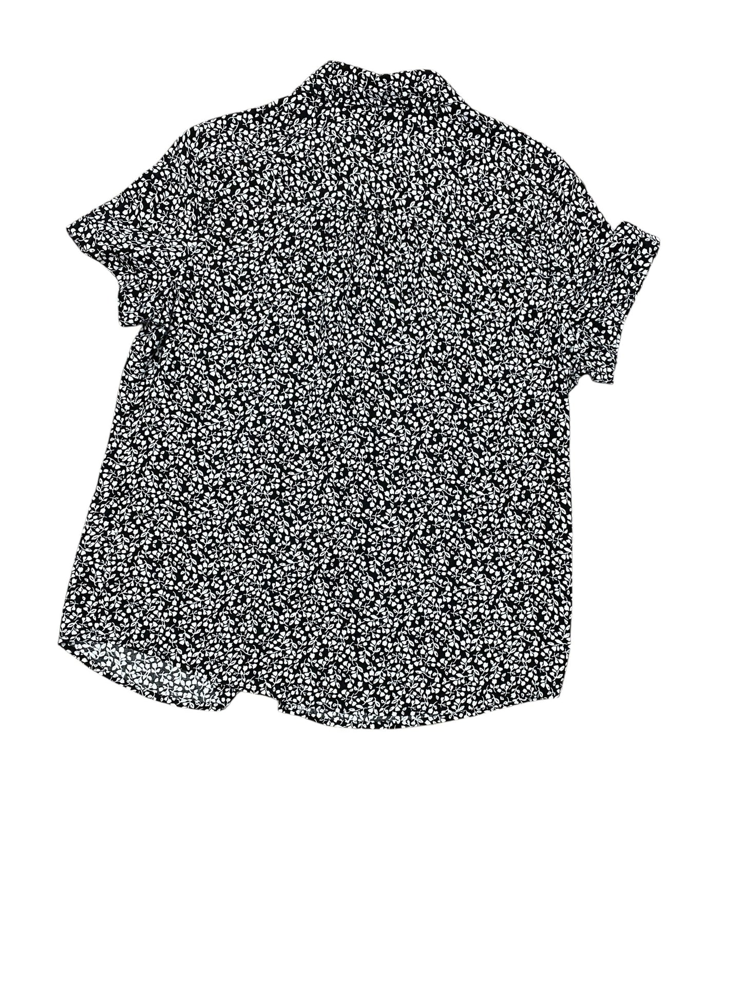 Top Ss By Croft And Barrow In Black, Size:M