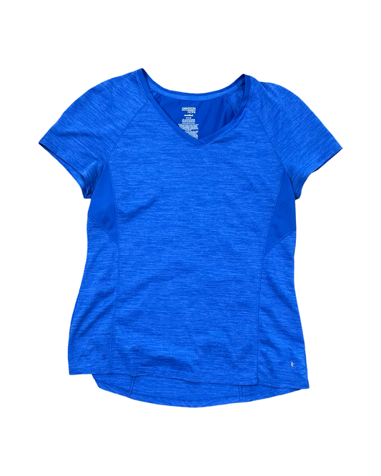 Athletic Top Ss By Danskin Now In Blue, Size:M